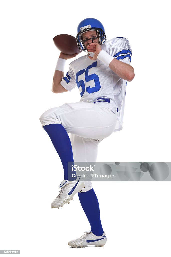 Wytnij American football player - Zbiór zdjęć royalty-free (Zawodnik futbolu amerykańskiego)