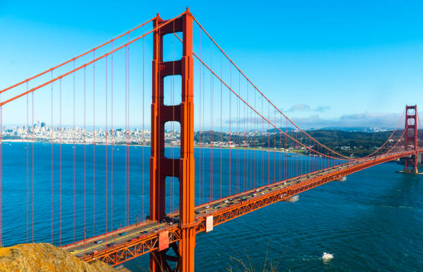 istock Perfect Sunny afternoon at the Golden Gate Bridge 1210346146