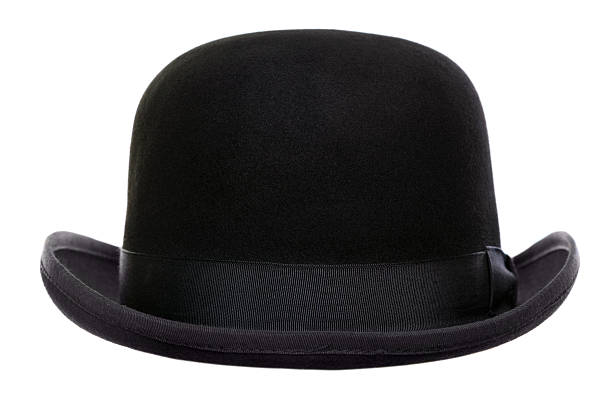 Bowler hat cut out  bowler hat stock pictures, royalty-free photos & images