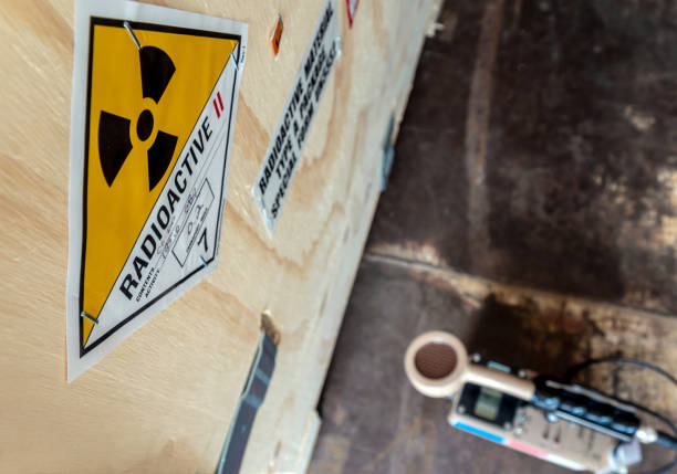 istock Radiation measurement with radiation survey meter 1210361176