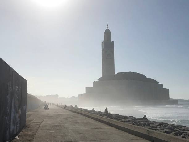 istock Promenade before Hassan II Mosque, Casablanca 1210364074