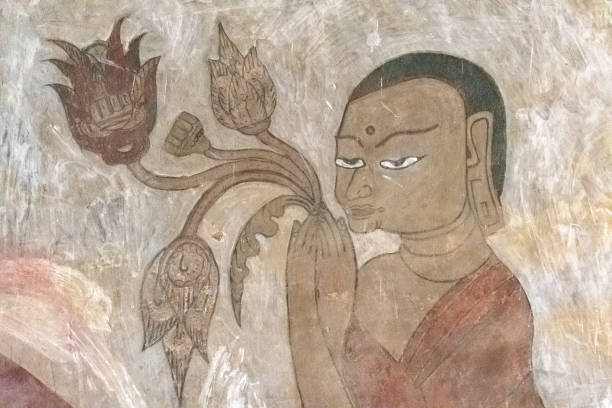 istock Temple wall painting 1210364946