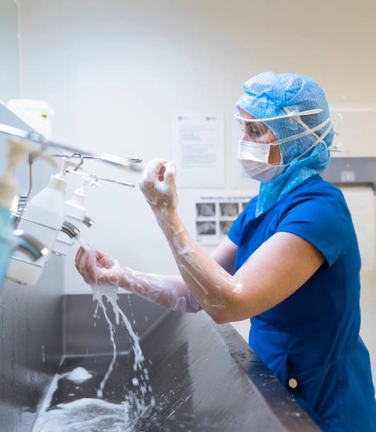 istock Hand hygiene best protection from contagious virus and bacteria 1210367466