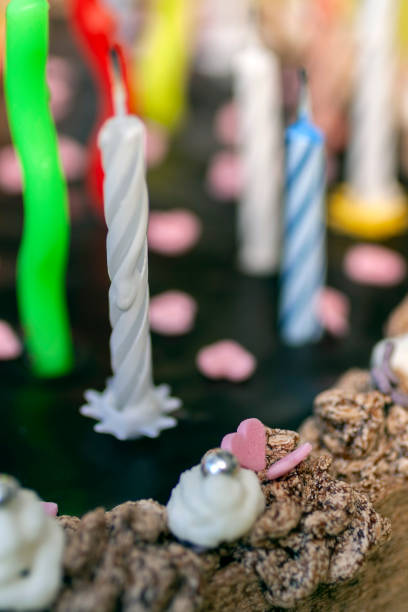 istock Close up shot of a birthday cake. 1210367770