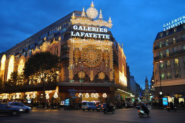 paris, france - famous place architecture indoors decoration imagens e fotografias de stock