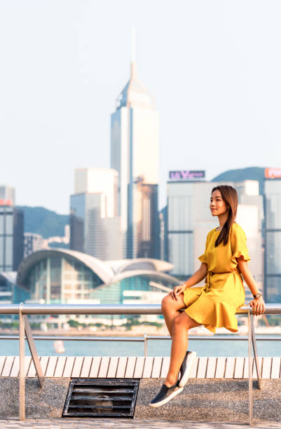 istock Relaxing by Hong Kong's waterfront 1210369700