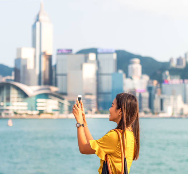 istock Tourist in Hong Kong 1210370330