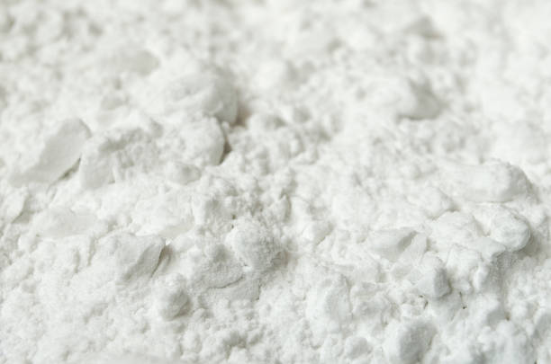 Powder starch powder texture. Tapioca powder texture.