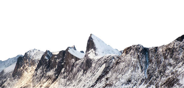 istock Sail peak with snowy mountain range on winter 1210372558