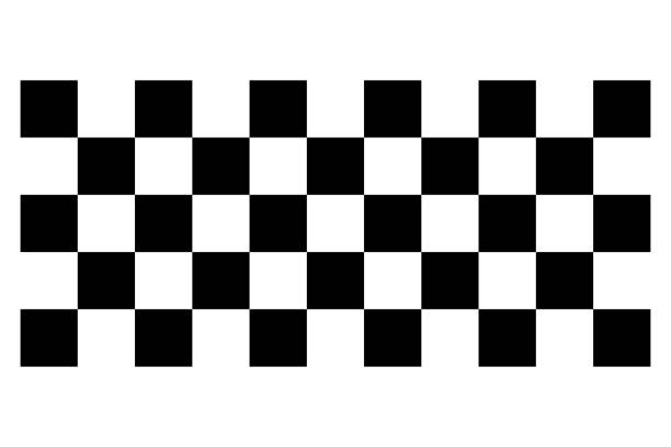rennflagge. race-flagge-vektor-symbol. finishing-flagge. vektor-design-illustration - checkered flag auto racing flag sports race stock-grafiken, -clipart, -cartoons und -symbole