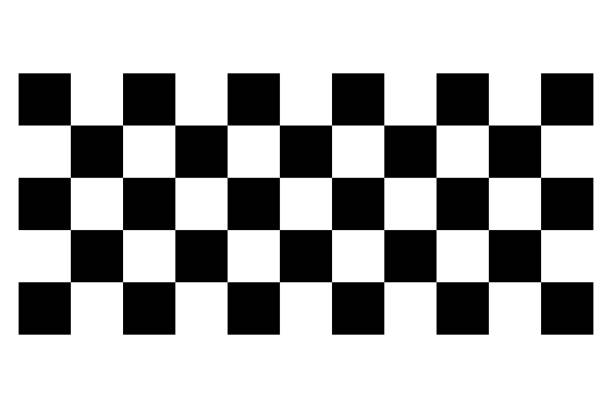 flaga wyścigowa. ikona wektora flagi wyścigu. flaga wykańczająca. ilustracja projektu wektorowego - checkered flag auto racing flag sports race stock illustrations