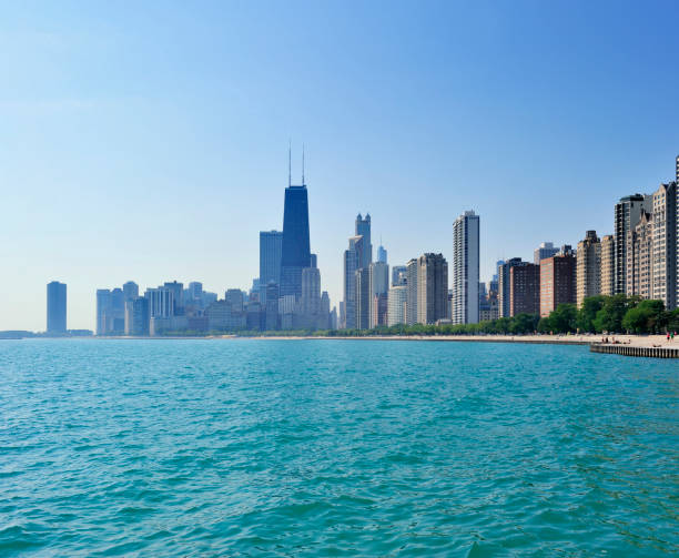istock Chicago Skyline at Morning, USA 1210375178