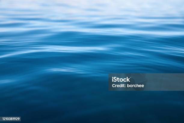 Soft Water Background Stock Photo - Download Image Now - Water, Sea, Backgrounds