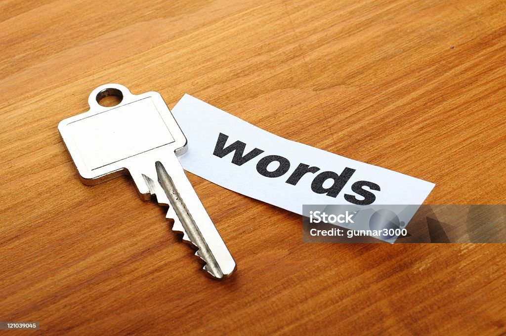 seo keyword key words seo or metadata concept showing internet data search Color Image Stock Photo