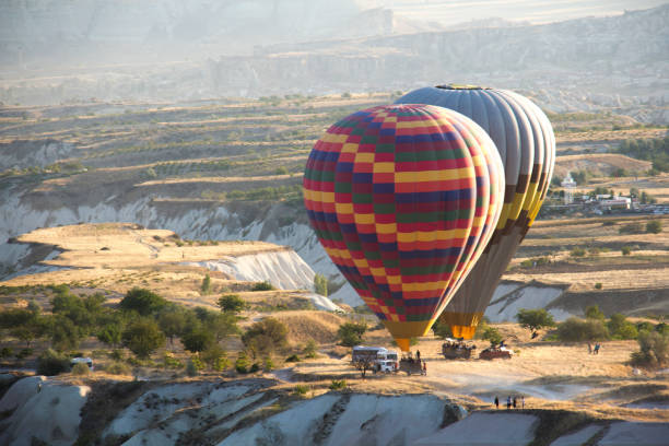 istock Hot Air Balloons To Fly over Cappadocia 1210393280