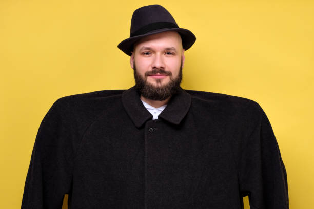 Time traveller. Master of cunning tricks. Street performance. Man bearded guy magician. Magic trick performance concept. Circus magic trick performance. Entertainment and theatre. Magic show.