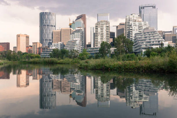 istock Prince's Island Park city view, Calgary 1210405394