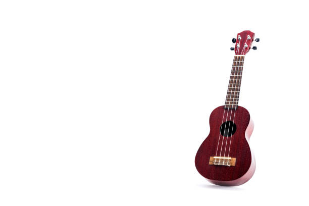 istock Ukulele on a white background. Music or arts concept 1210405455