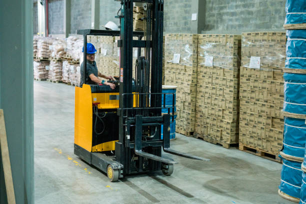 istock Latin man drives machine from a gram company 1210405525
