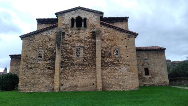 istock back of a romanic church 1210405633