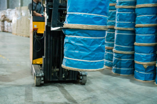 istock Latin man drives machine from a gram company 1210408463
