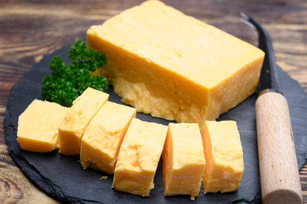 istock British hard cheese made from cow milk matured cheddar from Somerset 1210408562