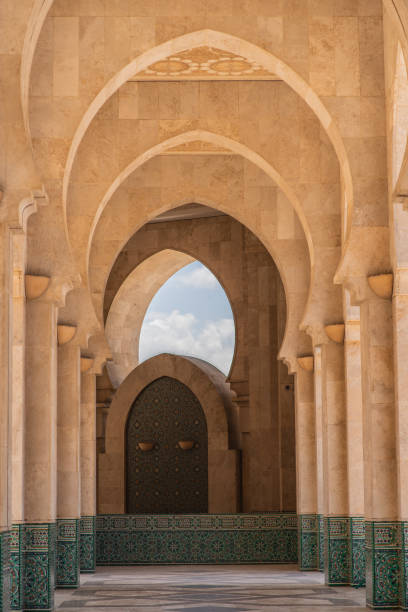 istock Corridor of mosque Hassan II 1210409244