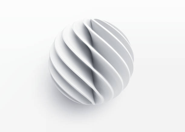 Paper cut 3d realistic layered sphere. Concept design element for presentations, web pages, posters and flyers. Vector illustrartion Paper cut 3d realistic layered sphere. Concept design element for presentations, web pages, posters and flyers. Vector illustrartion EPS10 three dimensional stock illustrations