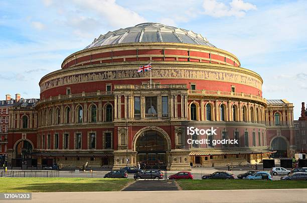 Royal Albert Hall In London England In The Late Afternoon Stock Photo - Download Image Now