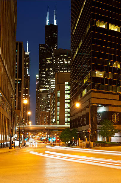 istock Street of Chicago. 121041563