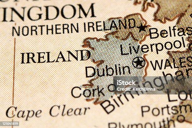 Ireland Stock Photo - Download Image Now - Map, Northern Ireland, UK