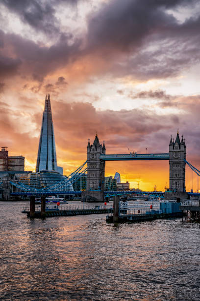 istock View to the London skyline during sunset time 1210429280
