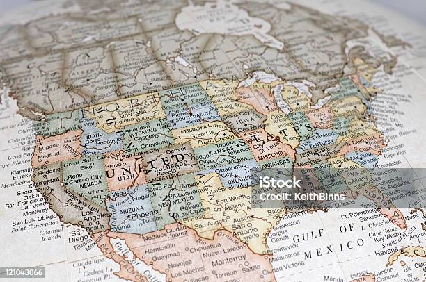 Usa Stock Photo - Download Image Now - Map, USA, North America