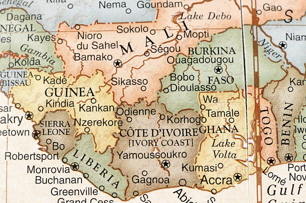 áfrica ocidental - liberia - fotografias e filmes do acervo