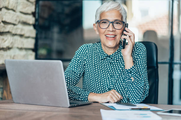 istock Business woman working 1210433260