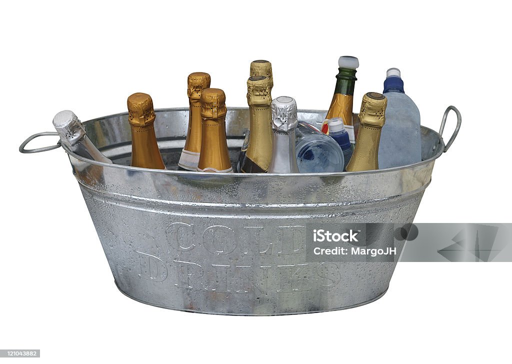 Cold Bottles of Wine  Bottle Stock Photo