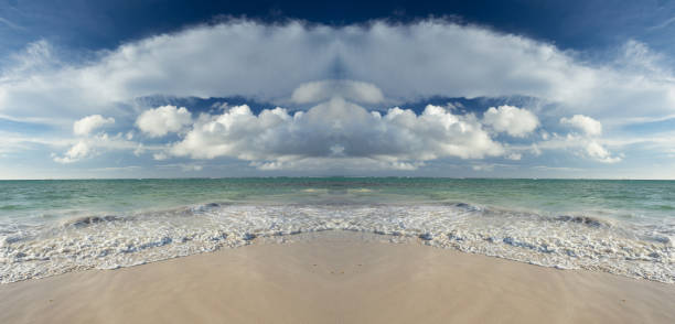 istock Dominican Republic tropical seascape abstract background. 1210446303