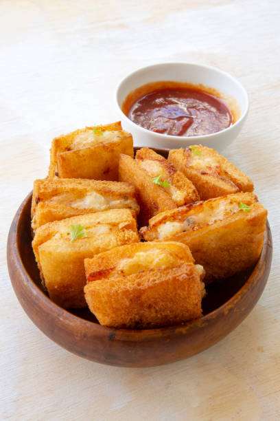 istock Chinese Fried Shrimp Sandwich 1210454271