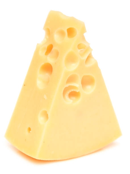 チーズ オン ホワイト - dutch cheese 写真 ストックフォトと画像