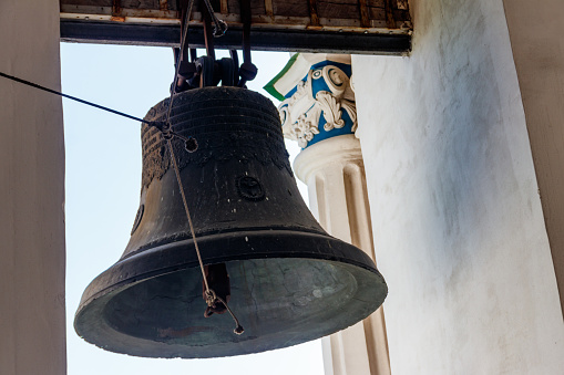 Close-up of orthodox church bell