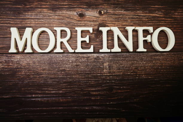 istock More info alphabet letter on wooden background 1210485923