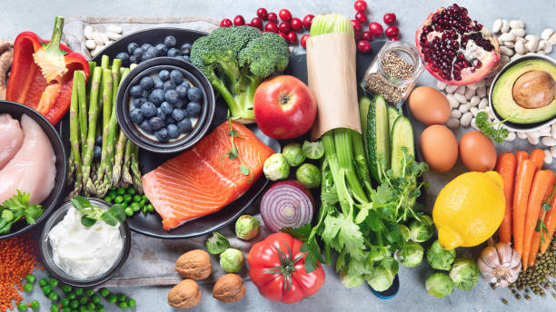 istock Healthy food selection 1210486766
