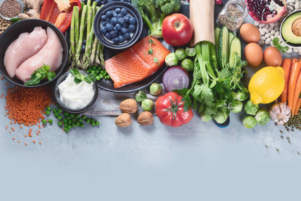 istock Healthy food selection 1210486783