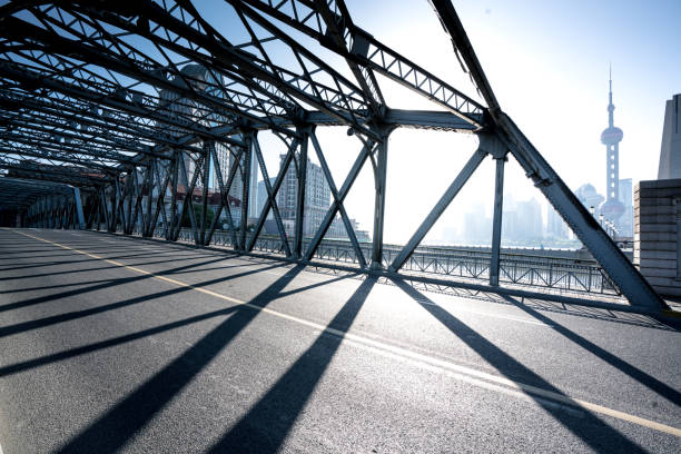 Bridge - Built Structure, Asia, China - East Asia, City, City Street