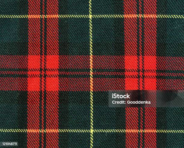 Tartan Texture Stock Photo - Download Image Now - Plaid, Green Color, Textile