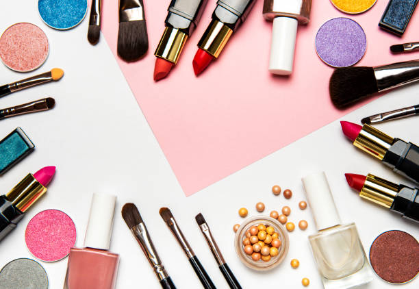 istock Set of decorative cosmetics 1210491333