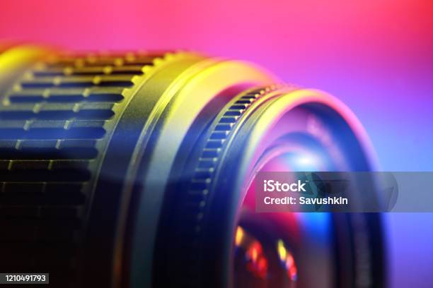 Lens Closeup Stock Photo - Download Image Now - Photograph, Photography, Photography Themes