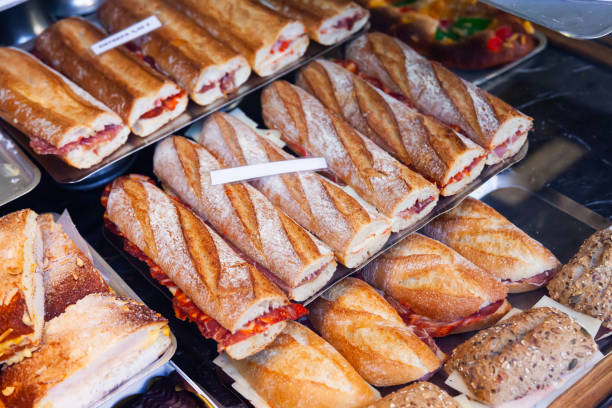 istock Sandwich sandwiches. Traditional Spanish fast food 1210498573