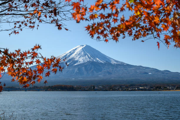 istock Autumn in Mount Fuji, Japan 1210507762