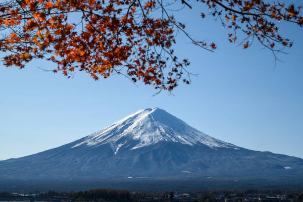 istock Autumn in Mount Fuji, Japan 1210509691